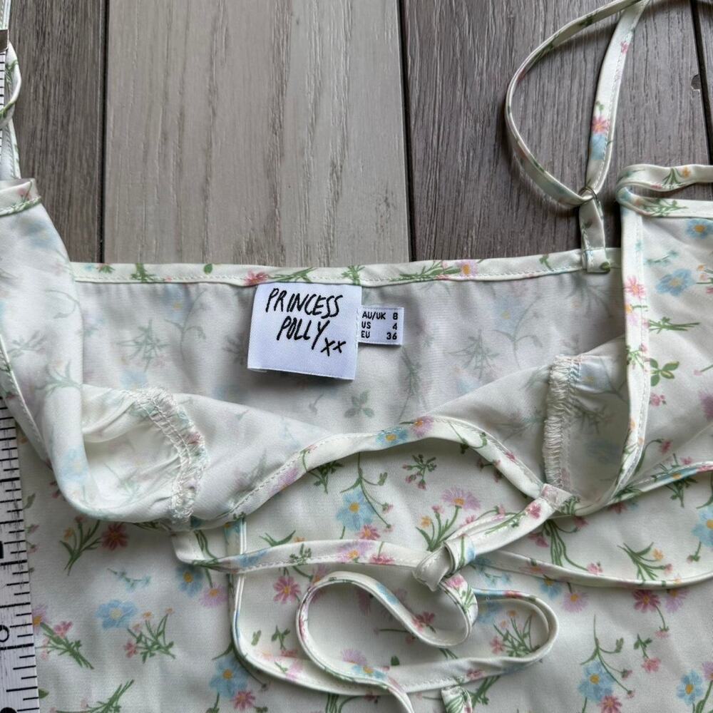 White floral princess polly size 4 - Picture 4 of 5